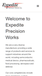 Mobile Screenshot of expediteprecision.com
